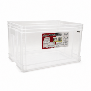 68lt Magyver Clear Storage Stacker