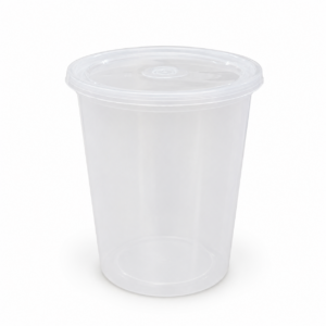 1lt Clear Tall Tub (Pack of 5)