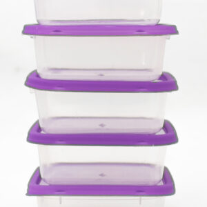 500ml Square Container 5's