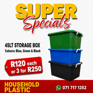 45lt Storage Box (3 For R250.00)