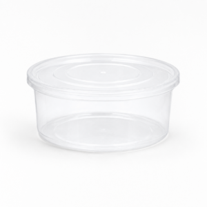 250ml Clear Tub and Lid (Pack of 10)