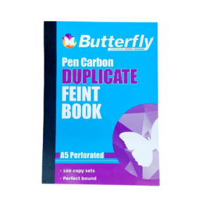 A5 Duplicate Feint Book