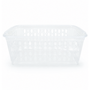 Clear Utility Basket Large
